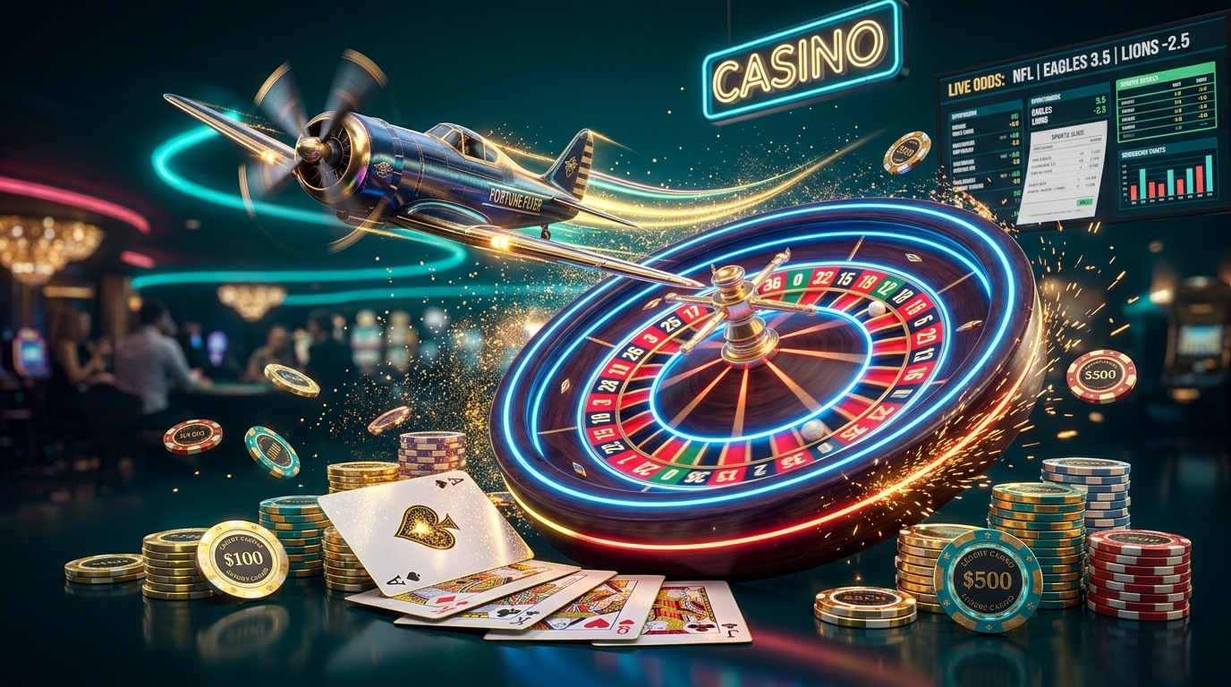 Live Casino, Roulette, Aviator and Sports Betting Exchange